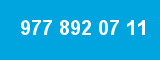 977 892 07 11 977 892 07 11